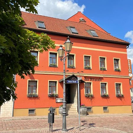 Weida "Zur Altstadt - Am Fusse Der Osterburg" Gaststaette, Pension, Fewo מראה חיצוני תמונה